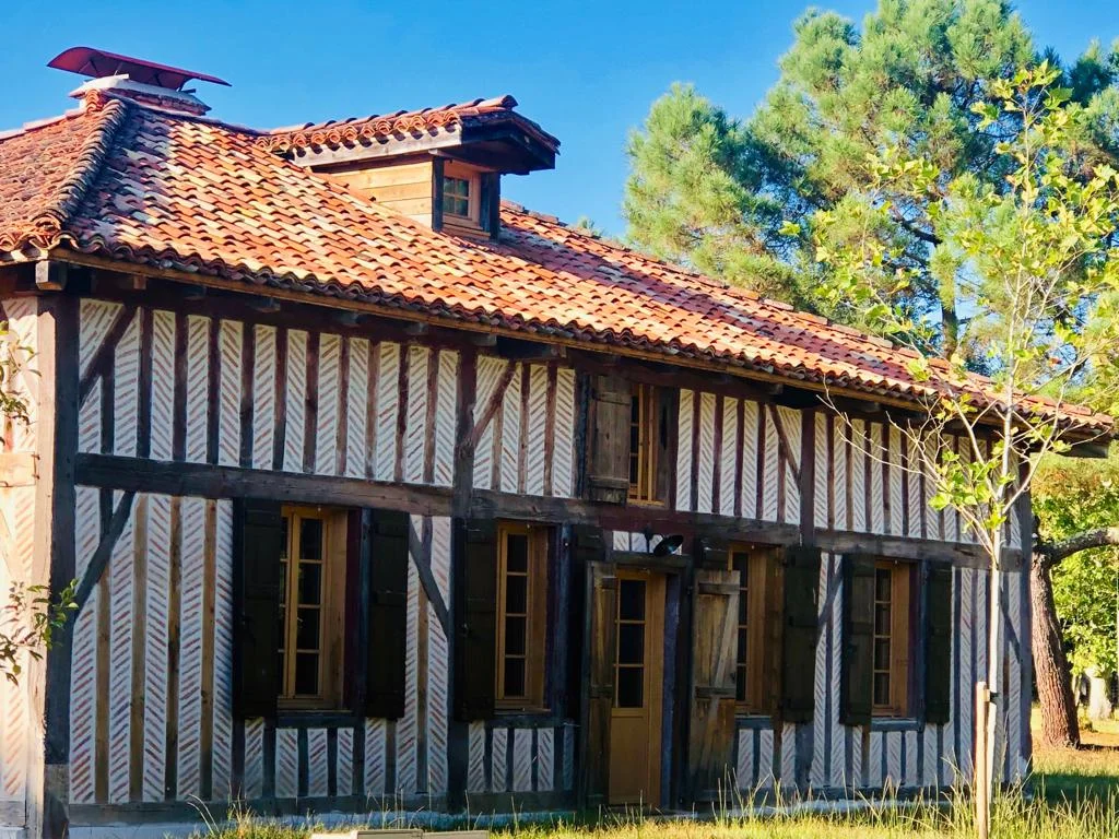 Maison landaise de 1850